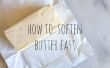 Comment ramollir le beurre rapide