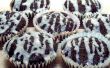 Zebra gras Cupcakes à faible