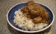Curry chèvre Stew (Curry de chèvre) avec lentilles & Veg