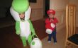 Mascotte de Yoshi et bébé Mario Costumes pour les tout-petits