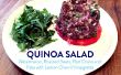 Salade de quinoa avec la pastèque et citron Chevril Vinaigrette