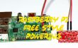 RASPBERRY PI FREE STYLE mise sous tension (RPI POWER SUPPLY HACK)
