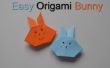 Papier origami artisanat bricolage lapin - Tutorial facile -