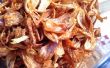 Oignons frits croustillants