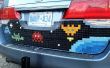 Mosaïque carrelage Pixel Art voiture