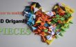 3D Origami pièces