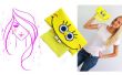Comment faire de l’artisanat de mousse / SpongeBob SquarePants tissu titulaire de tutoriel pour les enfants