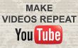 Comment faire des vidéos Youtube à répéter