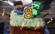 Gâteau de couche de Minecraft