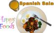 Chorizo espagnol facile, pomme de terre, oeuf, recette de salade de haricots