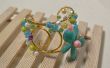 Comment faire un modèle de Bracelet manchette charme avec des fils de bijoux
