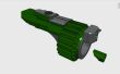 Nerf-Style 3D imprimable Gauntlet : Falconer MK II