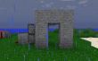 Porte secrète mur Minecraft