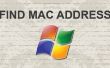 Comment trouver l’adresse mac sur Windows 7 avec easy