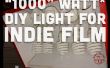 Watt « 1000 » DIY Light pour le Film indépendant et de la photographie