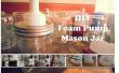 Distributeur de savon pompe Mason Jar de mousse