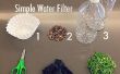 Filtre à eau simple