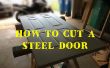 Comment découper et redimensionner une porte d’entrée plaquées acier