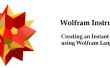 Comment créer un API instantanée à l’aide de Wolfram langue
