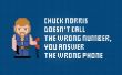 Chuck Norris Cross Stitch PDF patron gratuit