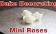 Décoration de gâteau simple - Mini Fondant Roses