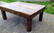 Faire une Table basse en bois de palette recyclée