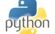 Programmation python