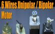 Stepper Motor Basics - 6 Câbles unipolaires / bipolaires moteur