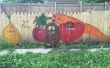 Jardin potager clôture murale