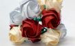 Papier Rose Bouquet de la mariée et les boutonnières