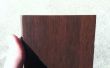 Combo fusil Cabinet/table de chevet de plancher en bambou
