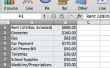 Création d’un Budget de collège dans Microsoft Excel