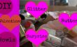 Glitter bouton bol bricolage de la Saint-Valentin