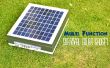 Gadget solaire multifonction survie sur un Budget