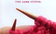Comment à tricoter avant & Back... un tricot facile piquer ! 