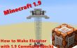 Comment faire l’ascenseur avec des blocs de commande Minecraft 1.9