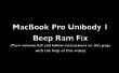MacBook Pro Unibody 1 bip Ram échec Fix - SureTech-Official