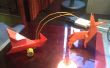 Comment faire de Santa et Rudolph, une LED allumée au nez, à l’aide d’une lampe solaire