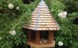Table hexagonale oiseau de bois recyclé