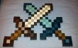 Épées croisées de Minecraft
