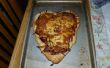 Pizza maison en forme de coeur ! 