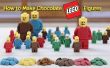 Les personnages Lego chocolat