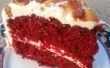 Cake Bacon velours rouge
