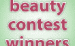 Gagnants du concours beauté