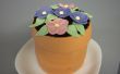 Gâteau de Pot de fleurs
