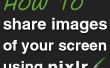 Comment faire pour partager Images de votre écran à l’aide de Pixlr