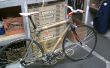 Bambou et vélo de route de chanvre