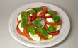 La salade Caprese - un repas rafraîchissant et savoureux