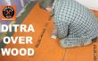 Installer le DITRA sur un sous-plancher de bois (arrêt carrelage fissuré)
