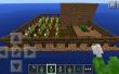 Maison et jardin de Minecraft